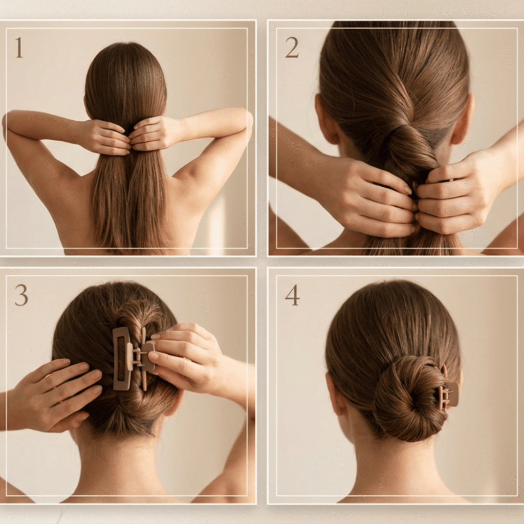Everyday Hairstyles You Can Do in 2 Minutes (Easy & Elegant Guide for Women & Girls)