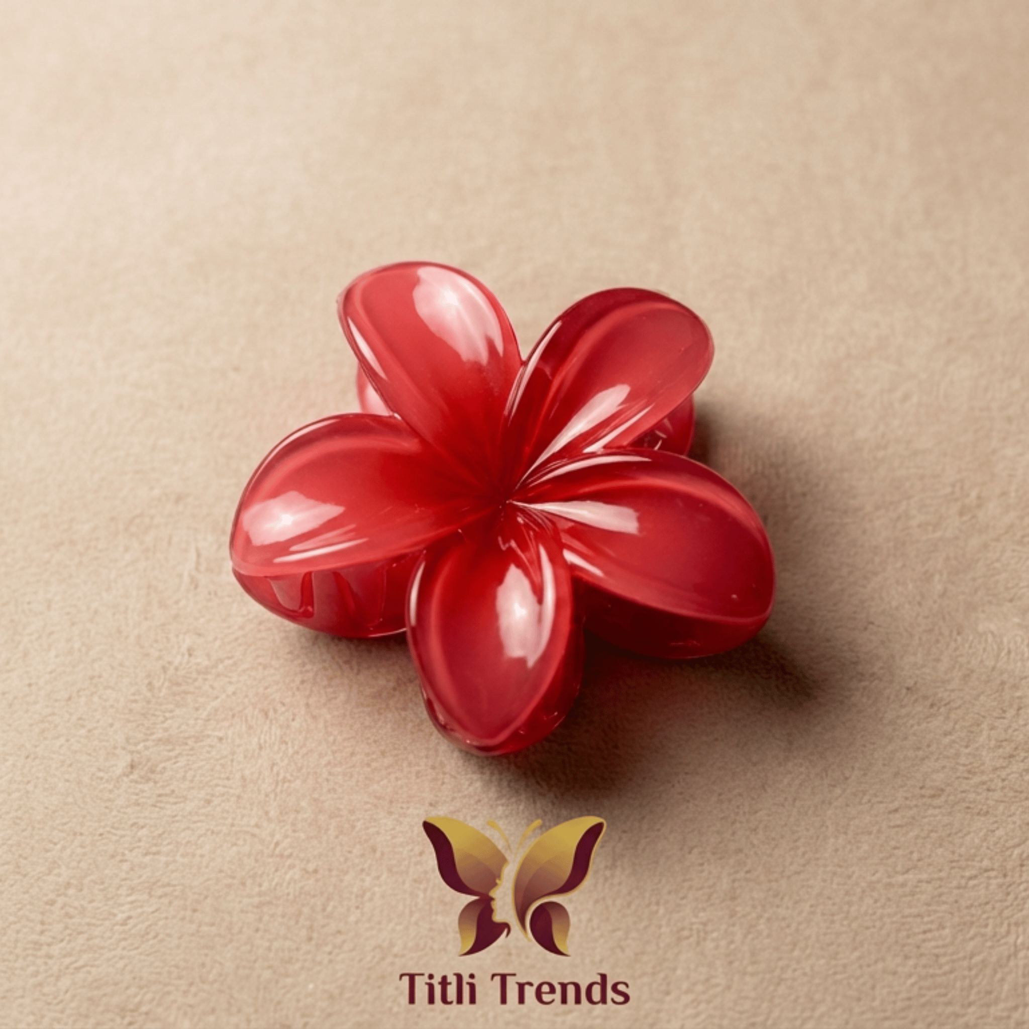 Aurora Bloom Floral Acrylic Hair Claw Clip Premium Flower Hair Clip for Women & Girls - Image 10