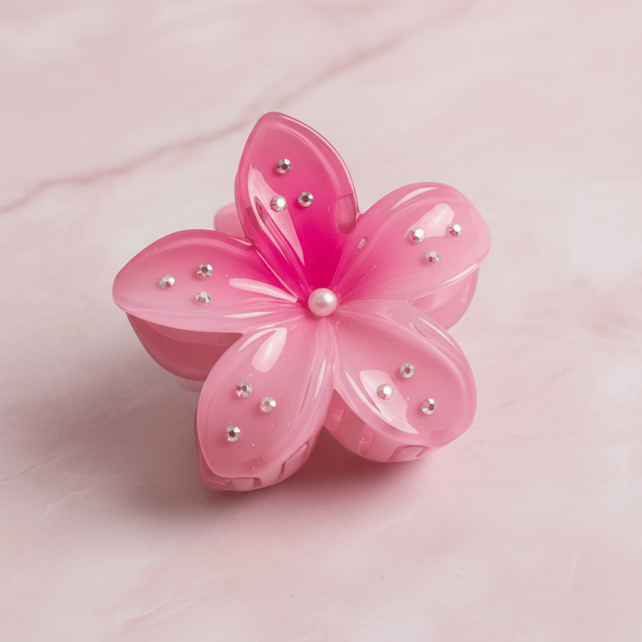 Aurora Bloom Floral Acrylic Hair Claw Clip Premium Flower Hair Clip for Women & Girls - Image 16