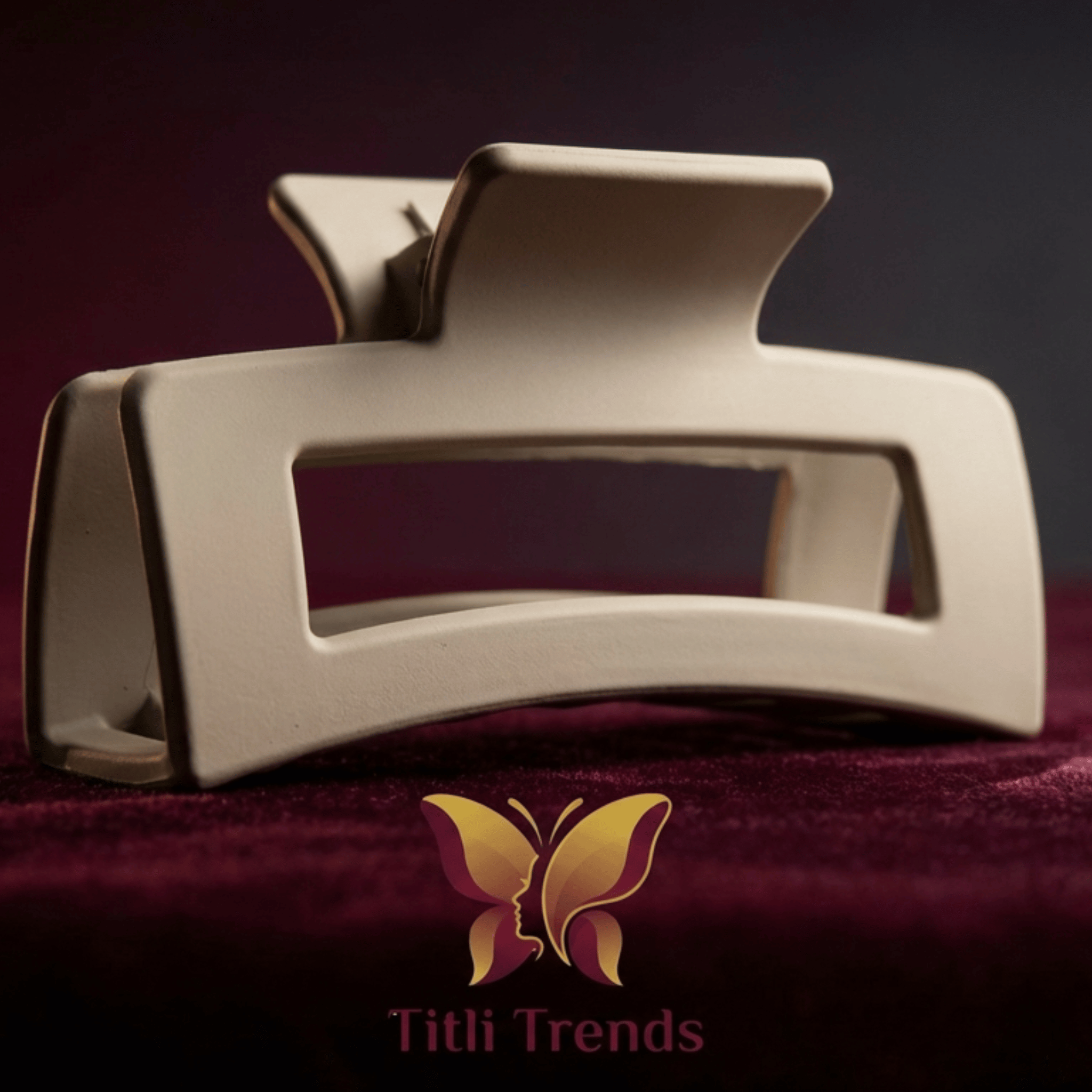 Matte Luxe Hair Claw Clip Premium Matte Acrylic Hair Clip | Multiple Sizes & Colors Available - Image 7