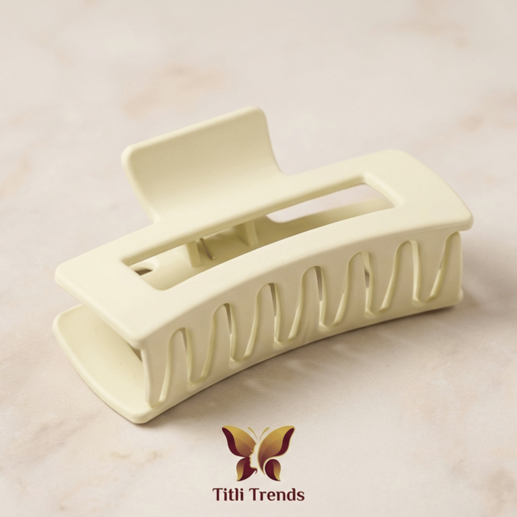 Matte Luxe Hair Claw Clip Premium Matte Acrylic Hair Clip | Multiple Sizes & Colors Available - Image 14