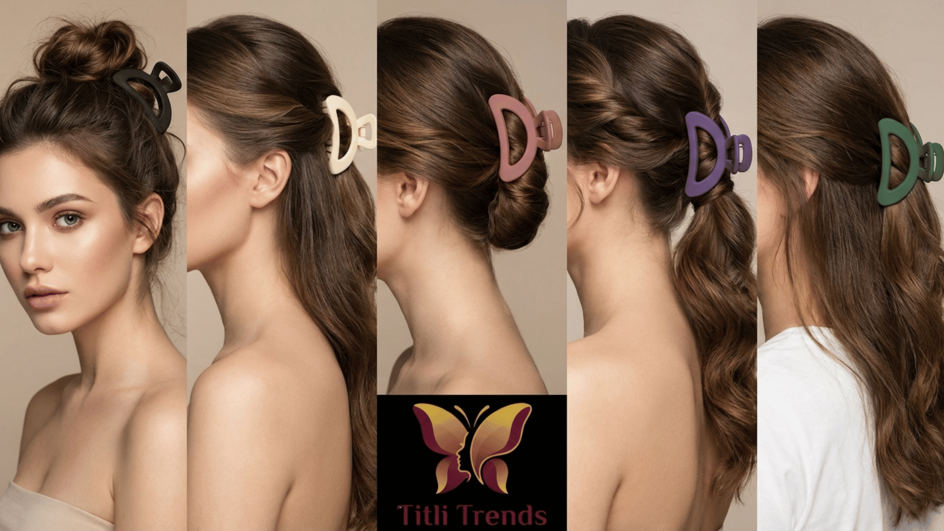 Elegant Matte Hair Claw Clip – Strong Hold Classic Fashion Hair Clamp - Image 19