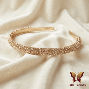 Head Band Champagne Gold