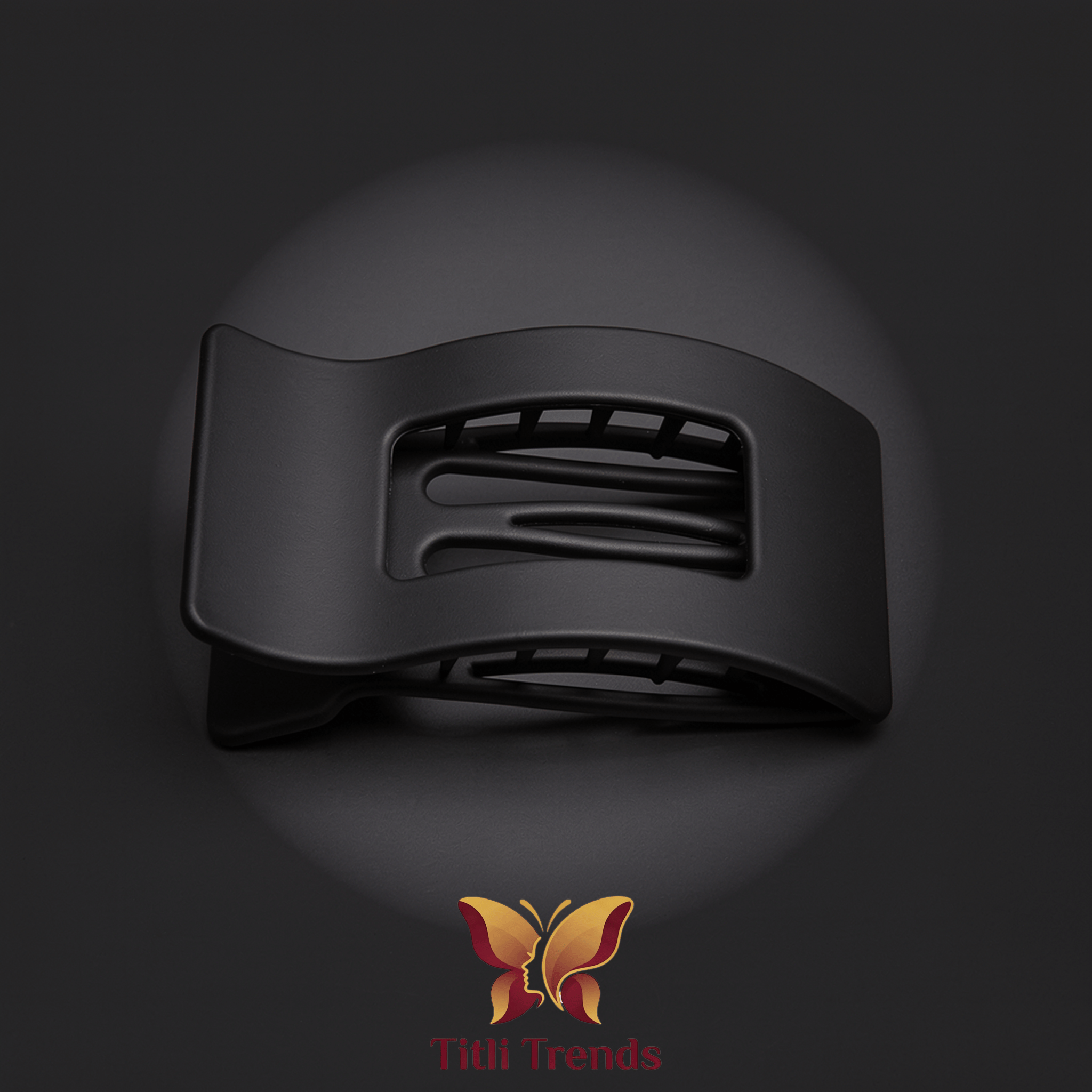 Matte Double Grip Rectangle Hair Claw Clip for Girls & Women - Image 7