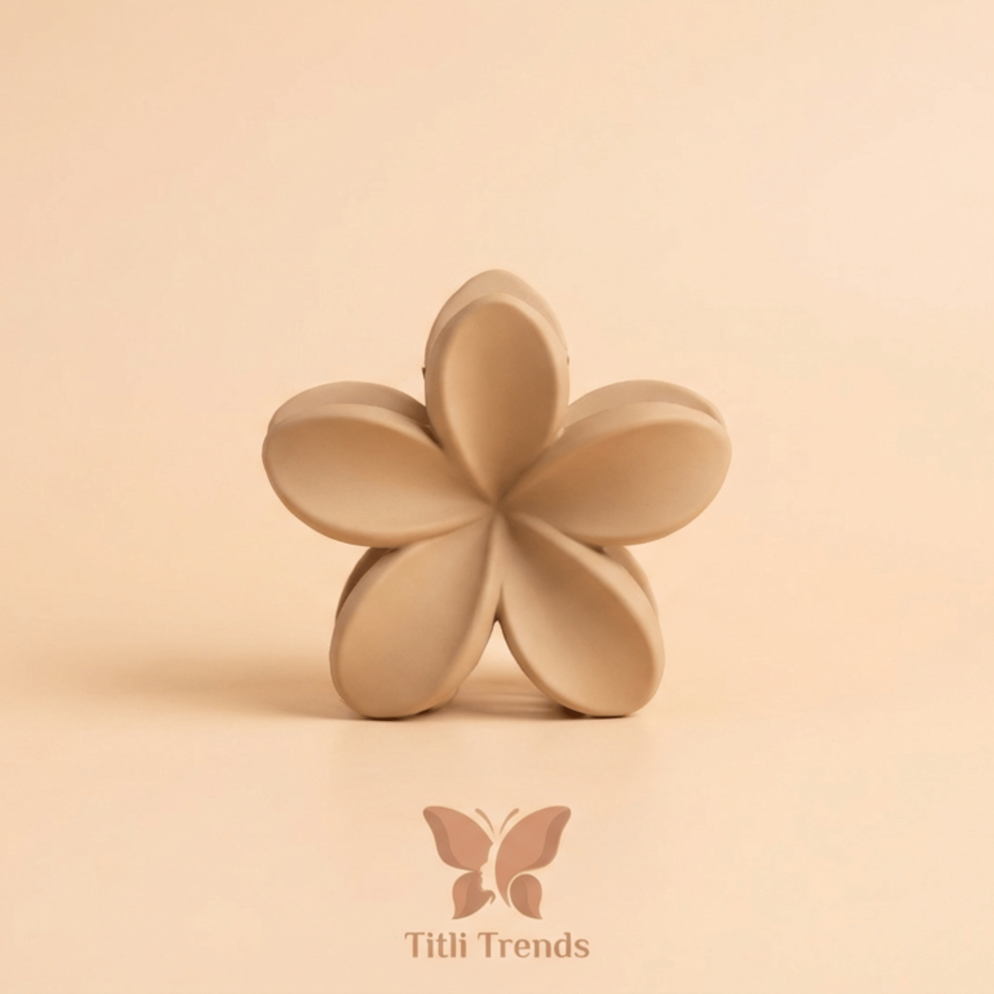 Matte Floral Hair Claw Clip Elegant Multi-Color Flower Hair Clip for Women & Girls | Strong Hold Matte Finish - Image 7