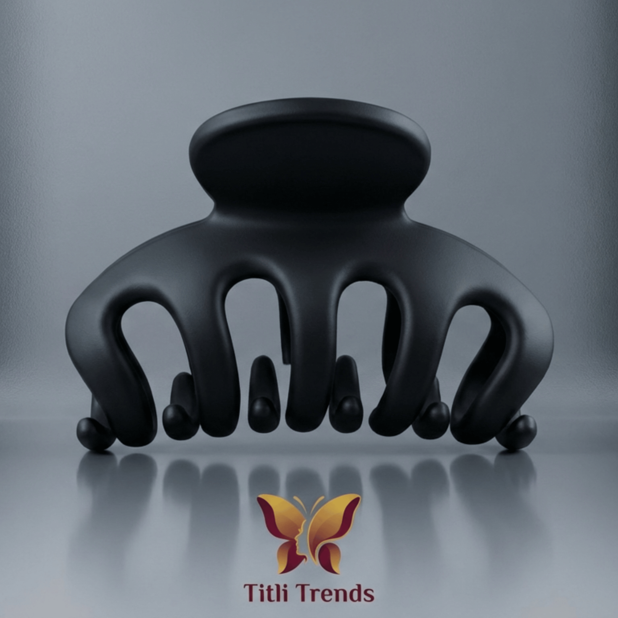 Matte Hair Claw Clip Strong Hold Minimalist Multi-Color Hair Clutcher for Women & Girls | Durable Everyday Hair Accessory - Image 2