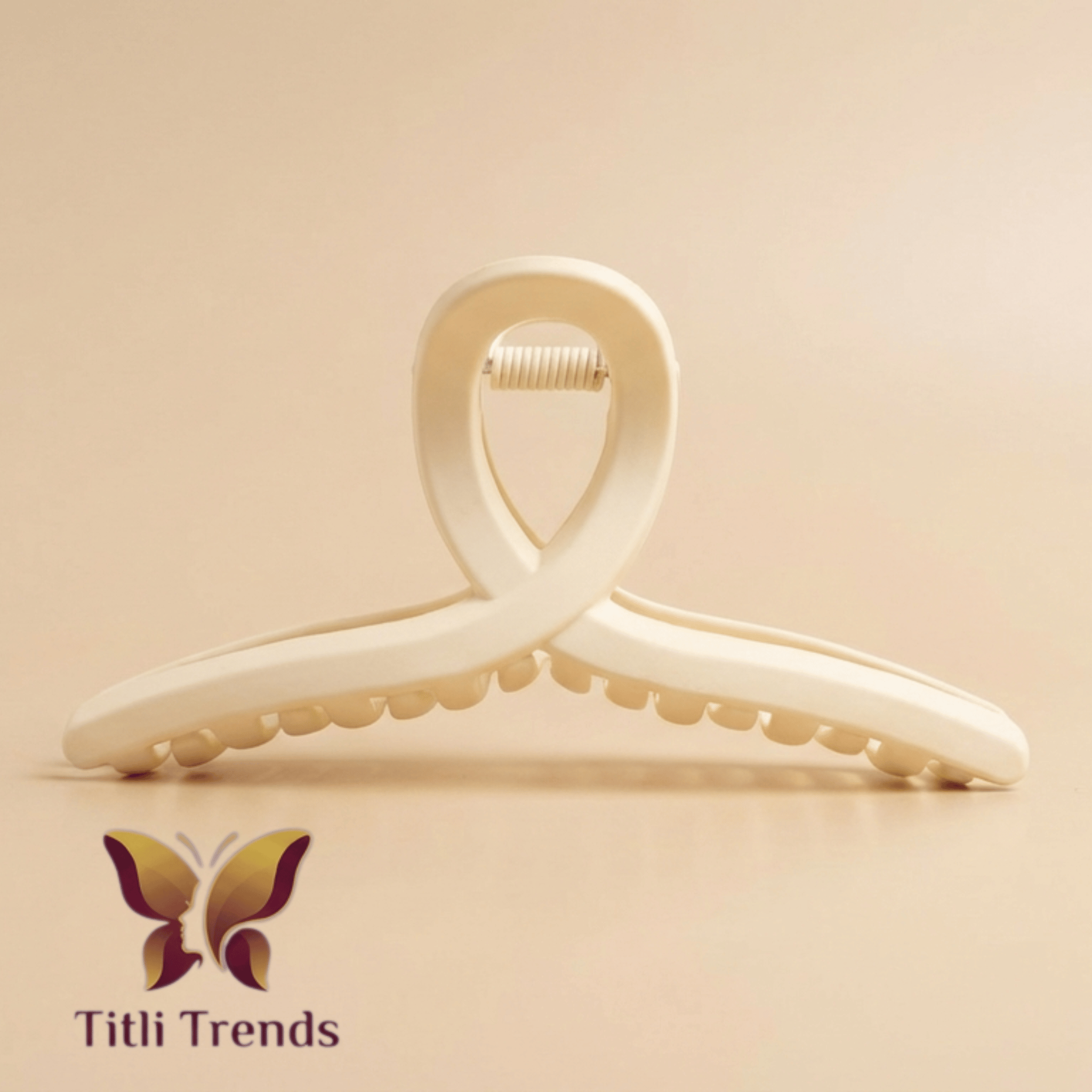 Matte Loop Hair Claw Clip Elegant Strong Hold Hair Clip for Women & Girls | Multi-Color Stylish Hair Accessory - Image 8