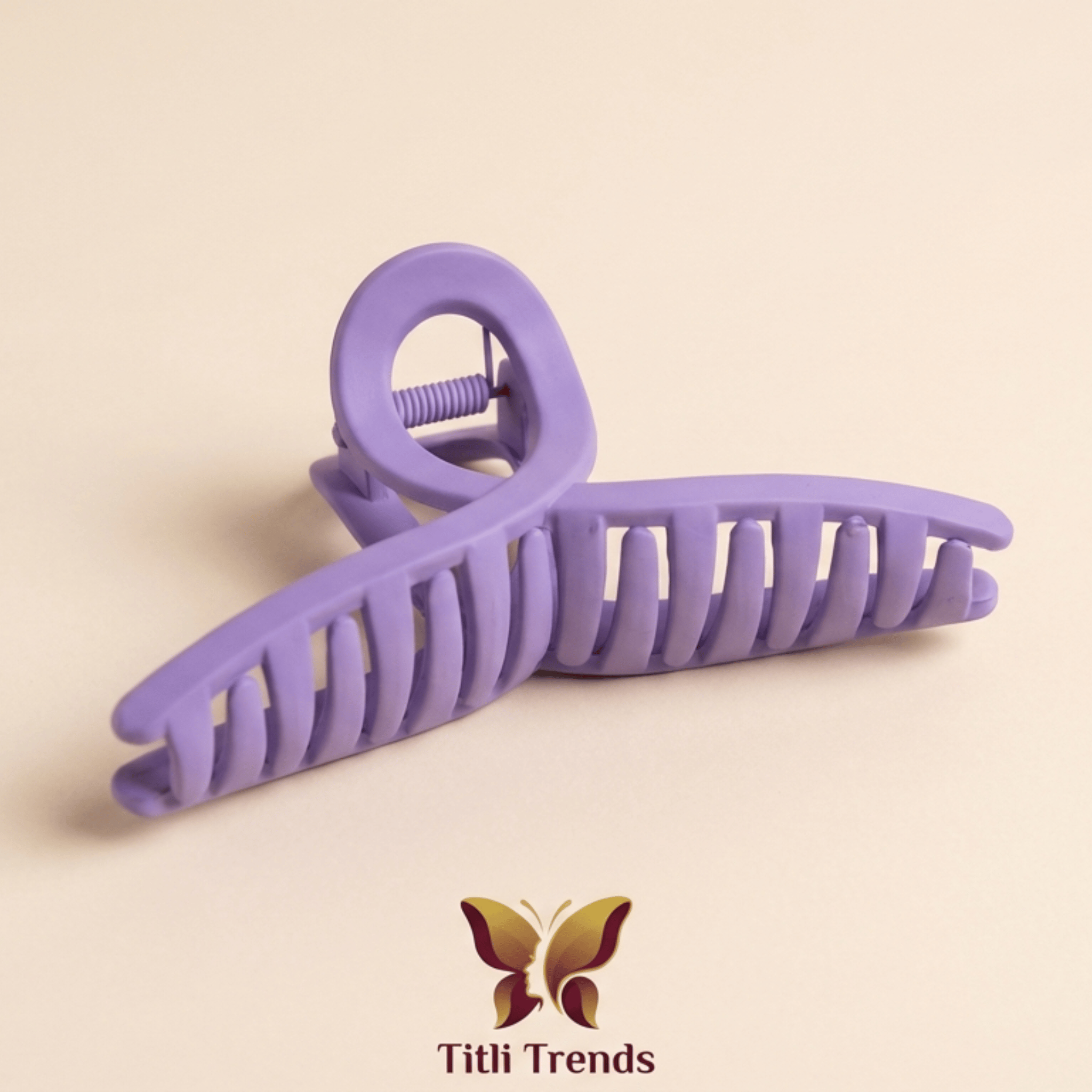 Matte Loop Hair Claw Clip Elegant Strong Hold Hair Clip for Women & Girls | Multi-Color Stylish Hair Accessory - Image 12