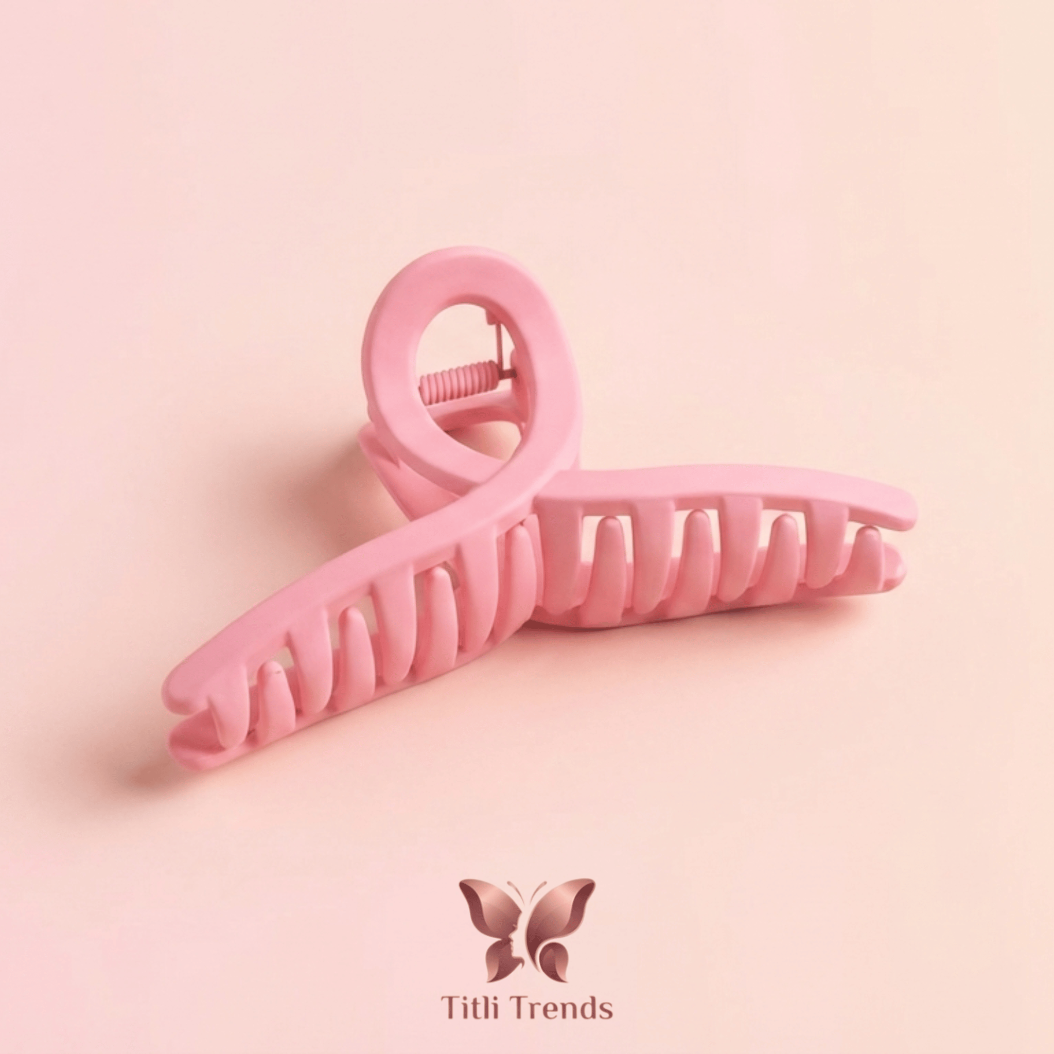 Matte Loop Hair Claw Clip Elegant Strong Hold Hair Clip for Women & Girls | Multi-Color Stylish Hair Accessory - Image 9