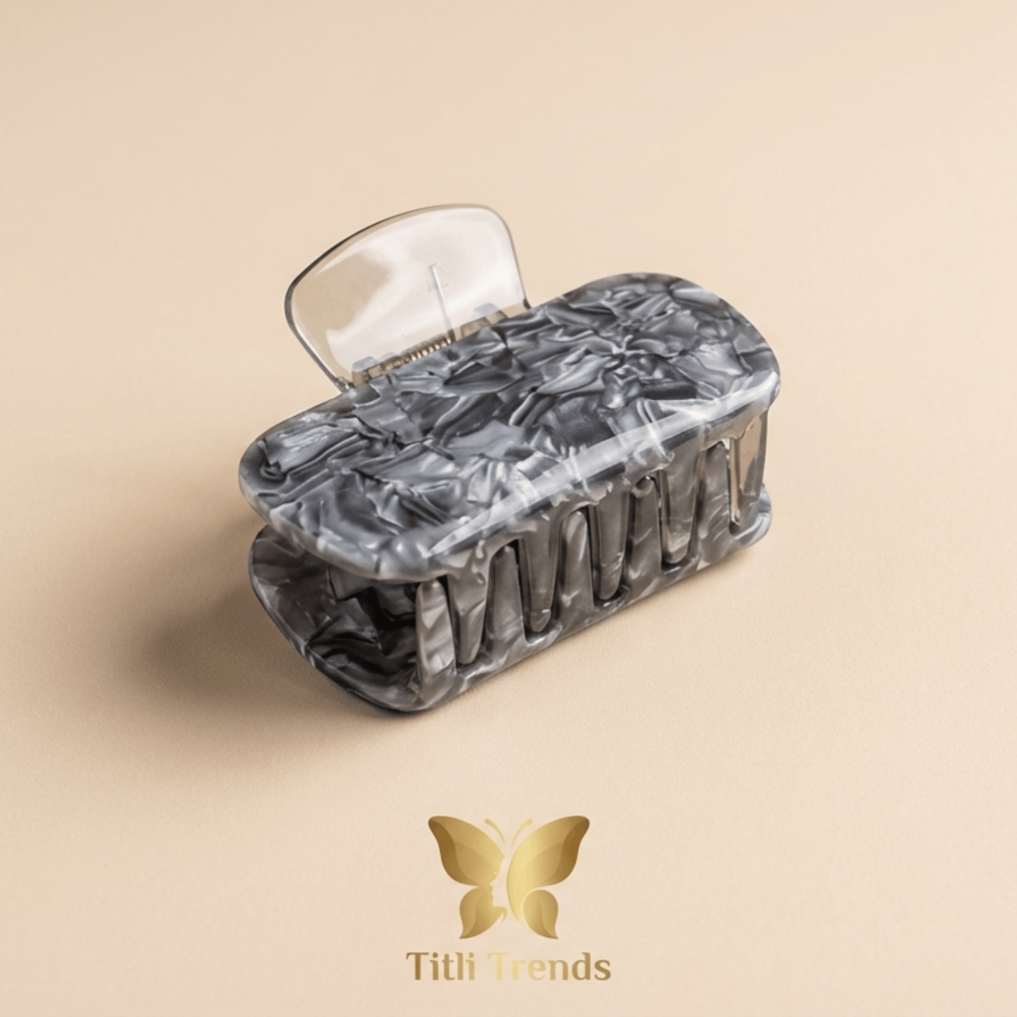 Matte Loop Hair Claw Clip Multi-Color Strong Hold Hair Clip for Women & Girls | Stylish Matte Hair Accessory - Image 12