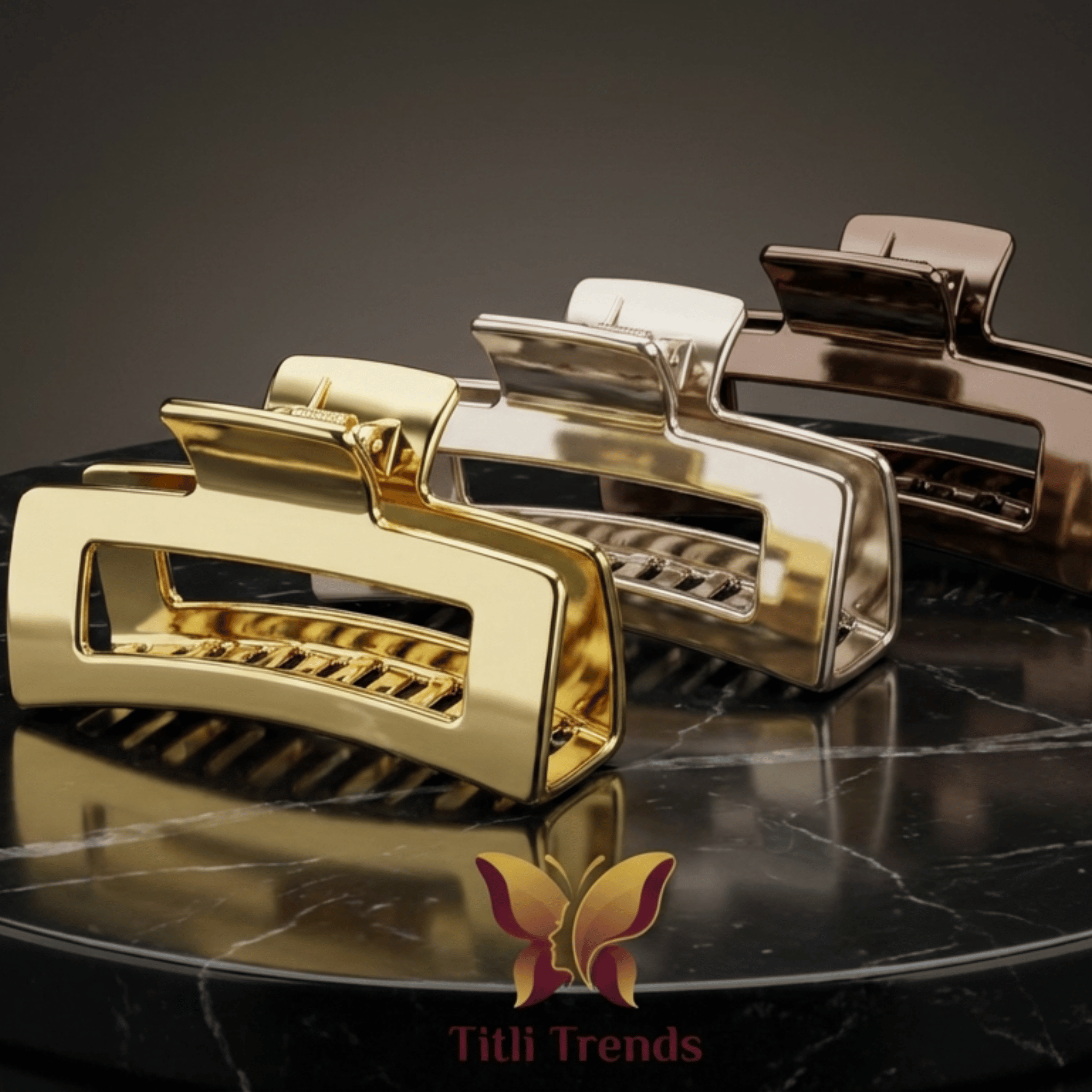 Matte Luxe Hair Claw Clip Premium Matte Acrylic Hair Clip | Multiple Sizes & Colors Available - Image 3