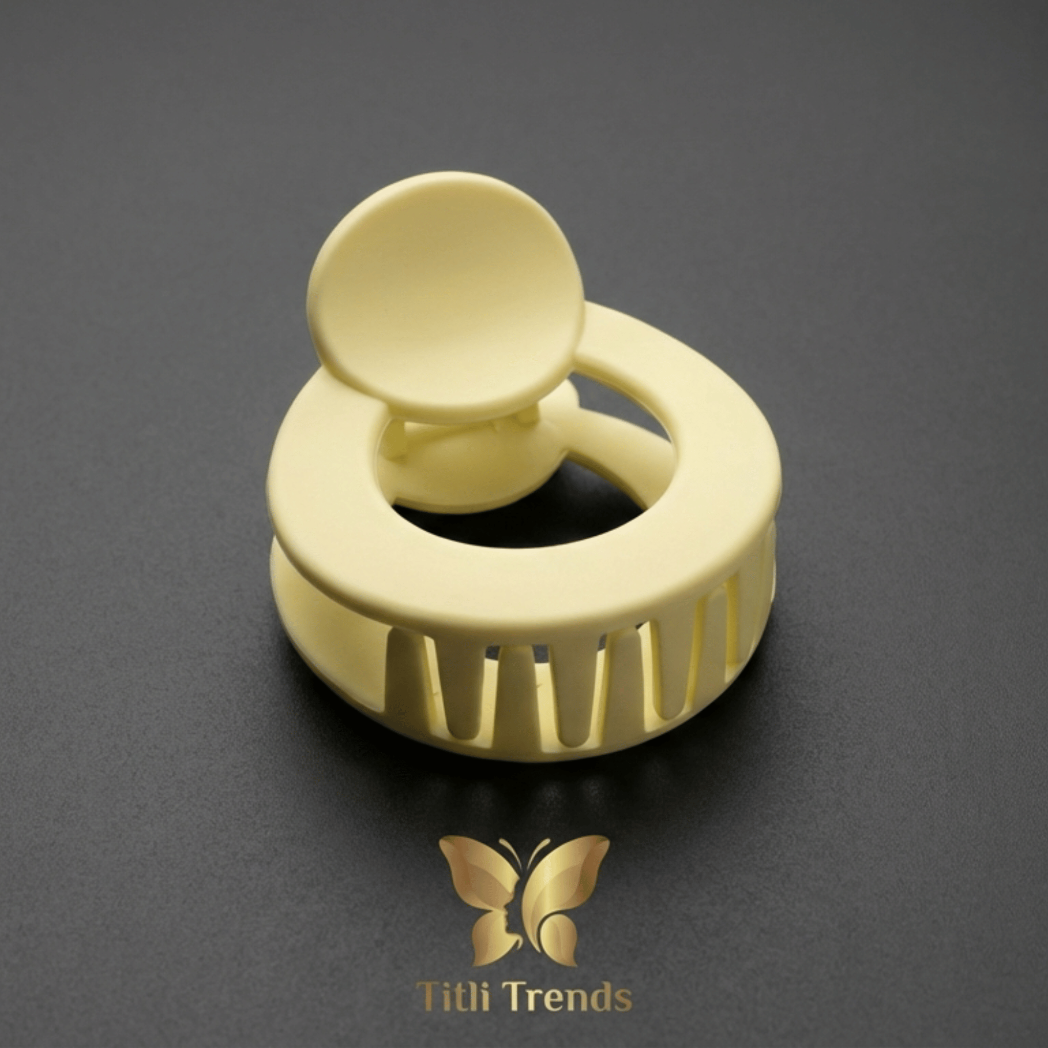 Golden Splash Acrylic Claw Clip Premium Hair Clip - Image 16